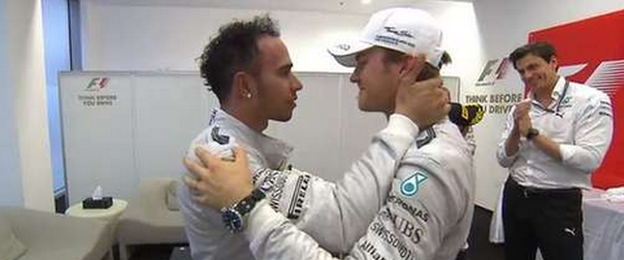 Lewis Hamilton & Nico Rosberg