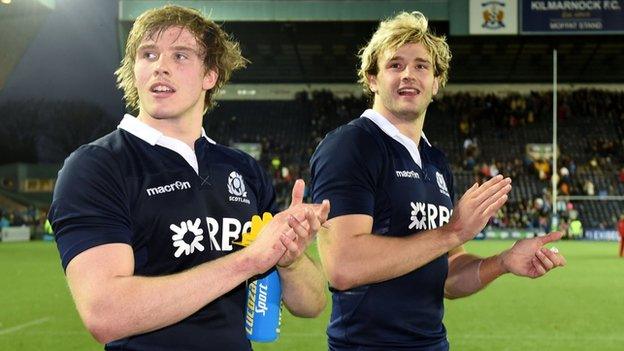 Jonny and Richie Gray