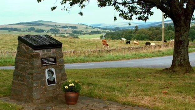 There is a memorial to Jane Haining in the village of Dunscore