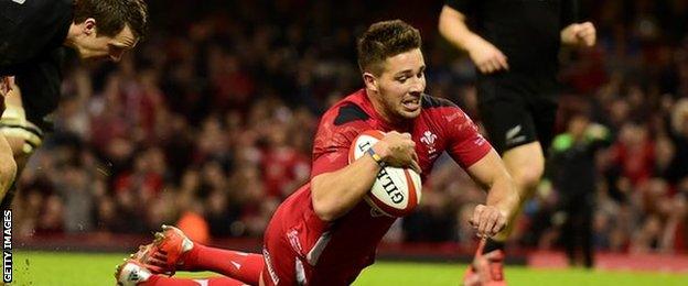 Wales scrum-half Rhys Webb