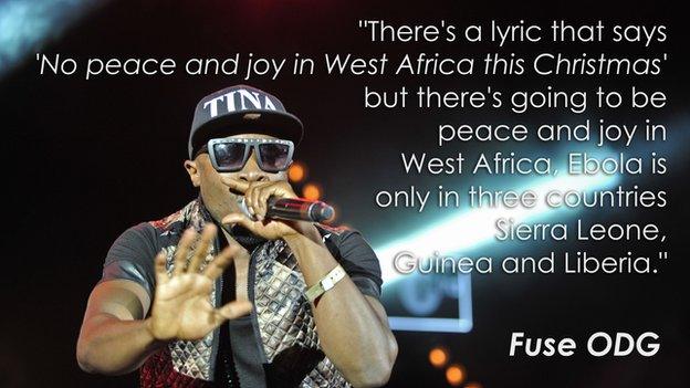 Fuse ODG felt some of the lyrics were 'detrimental'