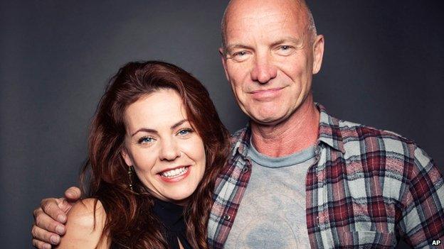 Rachel Tucker and Sting