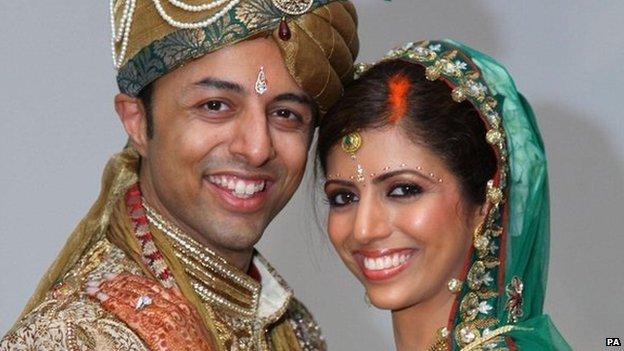 Shrien and Anni Dewani