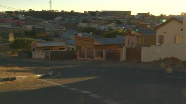 Houses in Windhoek, Namibia