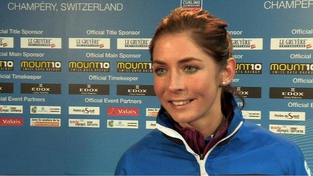 Scotland skip Eve Muirhead