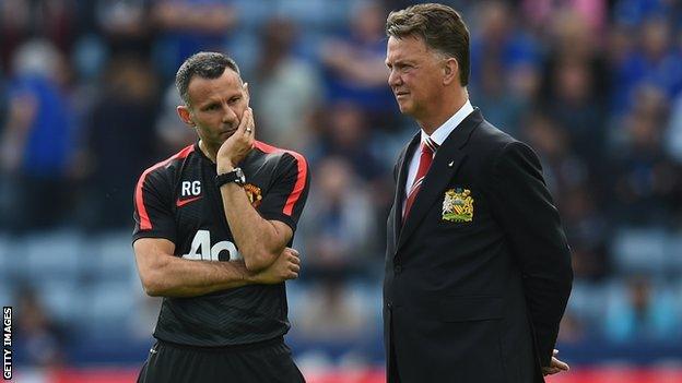 Ryan Giggs and Louis van Gaal