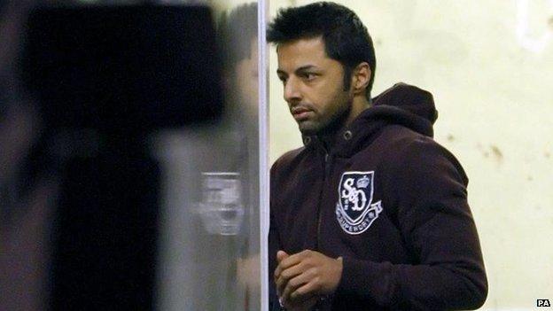 Shrien Dewani after he was arrested in 2010