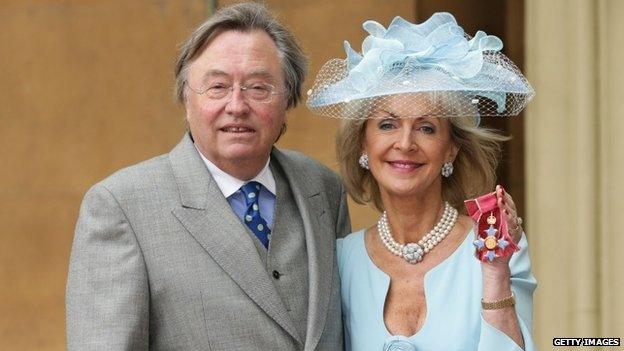 David Mellor and Lady Penelope Cobham
