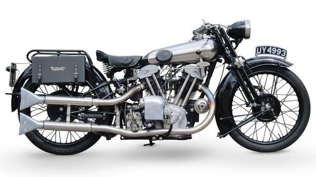 1929 Brough Superior 986cc SS100 Alpine Grand Sports