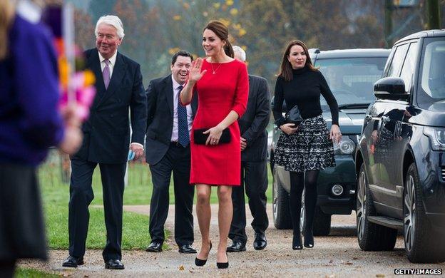 Duchess of Cambridge at the Norfolk Showground