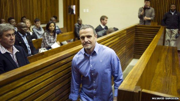 Martin Evans in court