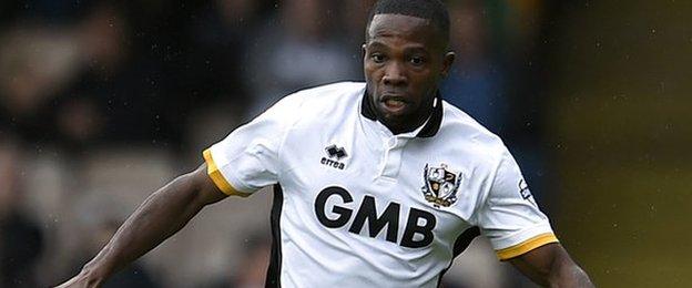 Port Vale winger Mark Marshall