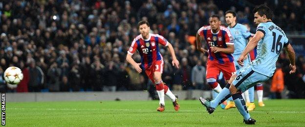 Manchester City v Bayern Munich