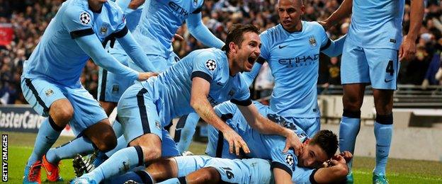 Manchester City beat Bayern Munich