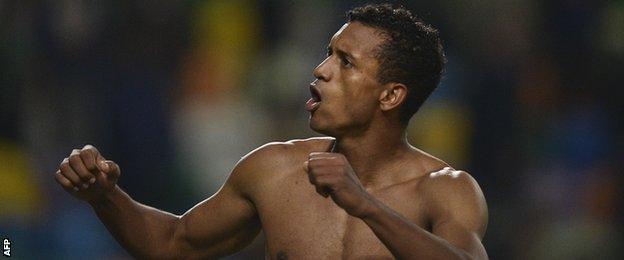 Sporting Lisbon's Nani