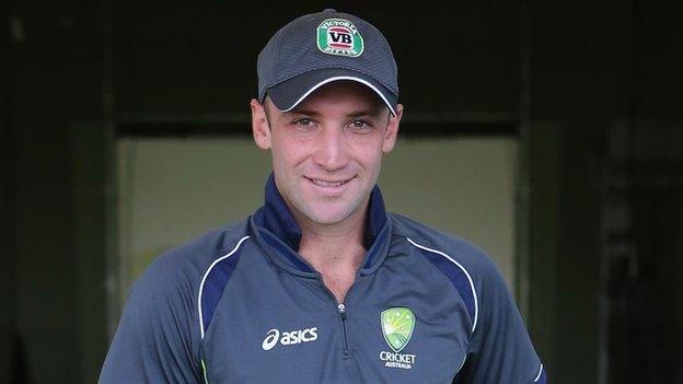 Australia batsman Phil Hughes