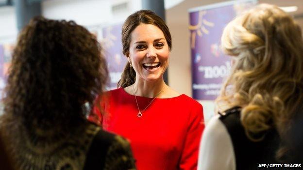 Duchess of Cambridge meets supporters of EACH at the Norfolk Showground