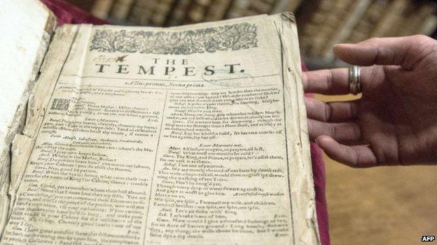 Shakespeare First Folio