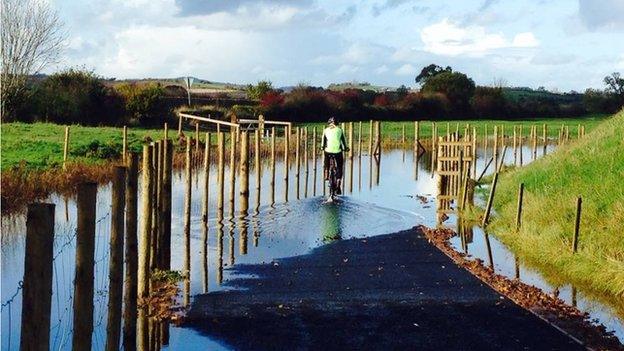 Cycle path