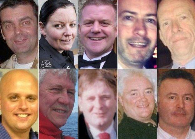 Clutha helicopter crash victims