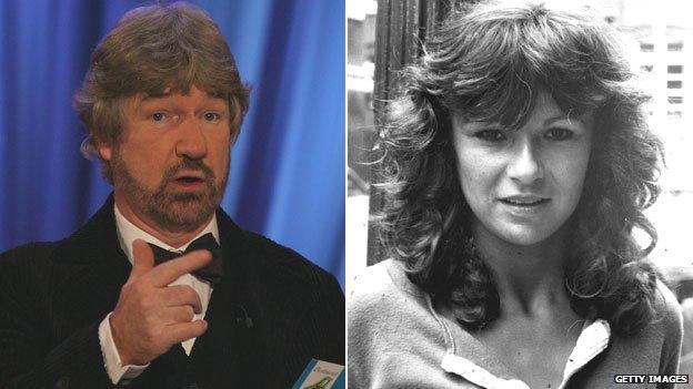 Willy Russell and Julie Walters, pictured in 2003 and 1980 respectively