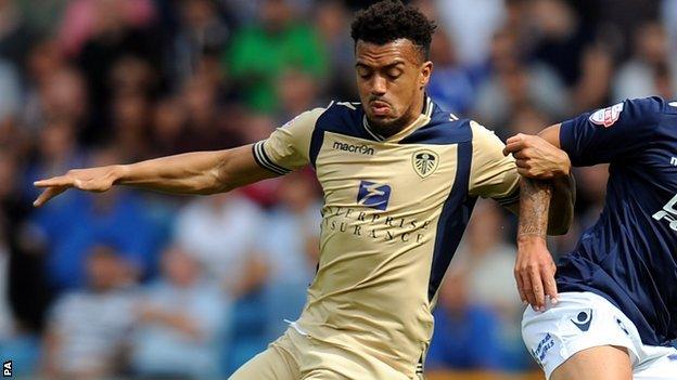 Leeds United striker Nicky Ajose