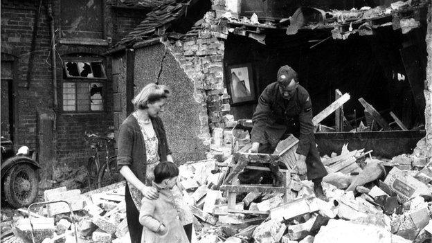 An archive photo of the cock inn