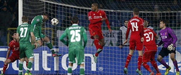 Ludogorets v Liverpool