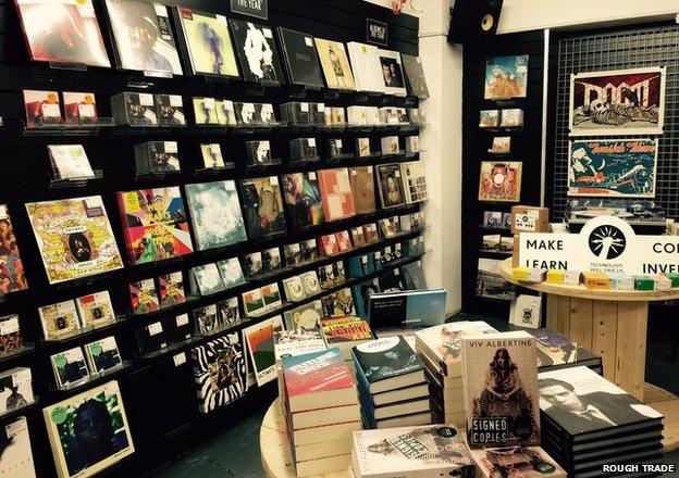 Rough Trade shop in Nottingham