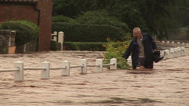 Southwell flooding