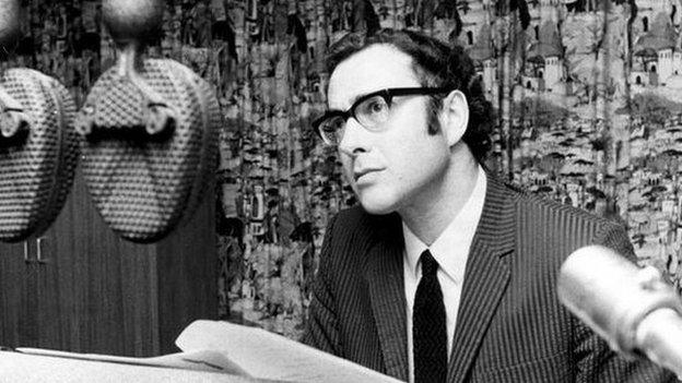 Harold Pinter, in 1968