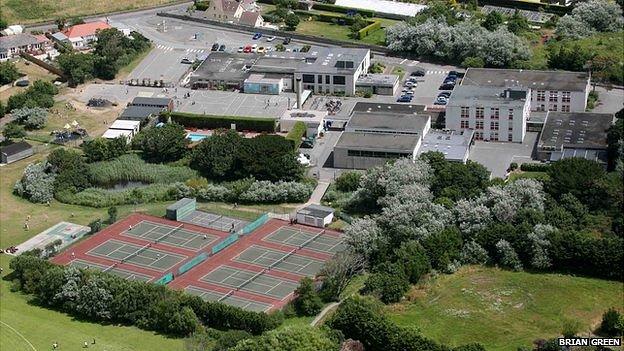 La Mare de Carteret High School and Primary School in Guernsey