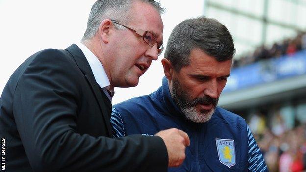 Paul Lambert and Roy Keane