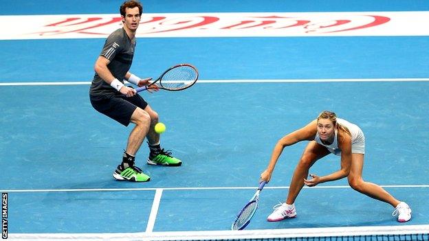 Andy Murray and Maria Sharapova