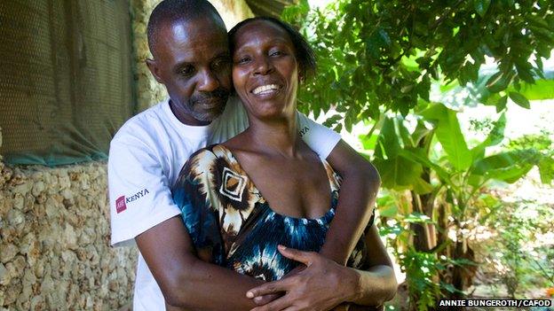 Asha and Kassim in Mombasa, Kenya