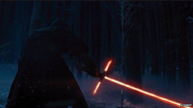 The controversial light sabre