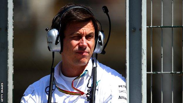 Mercedes boss Toto Wolff