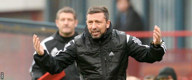 Aberdeen manager Derek McInnes