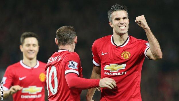 Manchester United's Robin van Persie