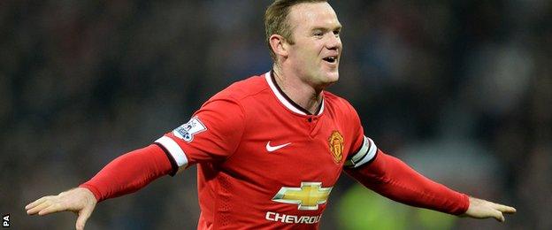 Manchester United's Wayne Rooney