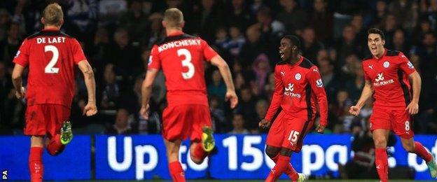 Leicester celebrate