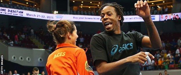 Ana Ivanovic and Gael Monfils