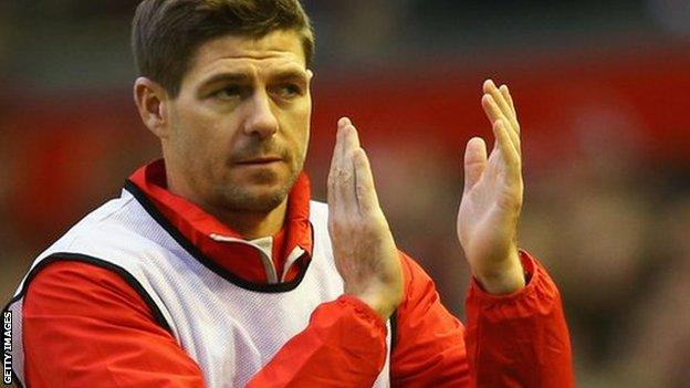 Liverpool's Steven Gerrard