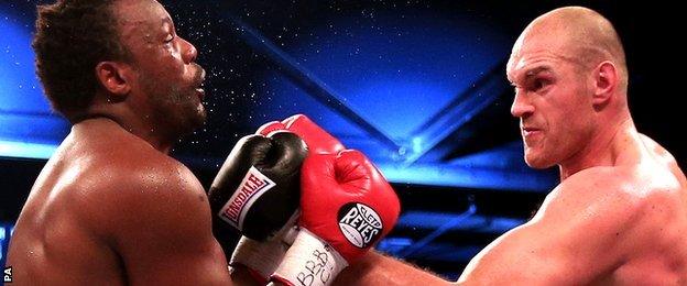 Dereck Chisora v Tyson Fury