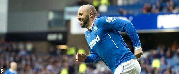 Kris Boyd scored within two minutes of coming on as a sub to replace Jon Daly