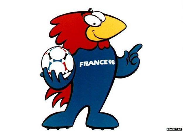 Footix in cartoon form