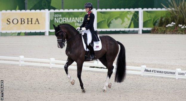 Charlotte Dujardin and her horse Valegro