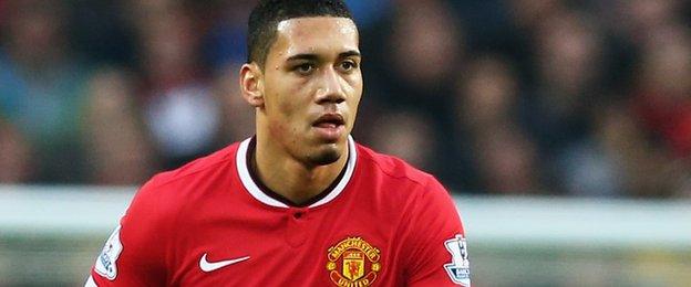 Chris Smalling of Manchester United