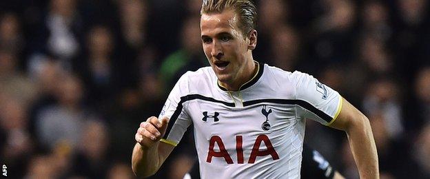 Harry Kane of Spurs