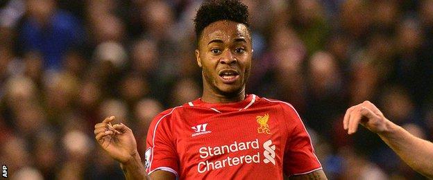 Liverpool's Raheem Sterling